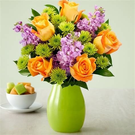 Proflowers proflowers - Capture the beauty of the seasons in bloom with our Simple Charm Bouquet. Gorgeous blooms such as peach spray roses, green button pompon, pink mini carnations and lavender cushion pompons fill a weathered wooden box with freshness. Whether you're saying thank you to a special friend or sharing the most heartfelt get-well message, this arrangement …